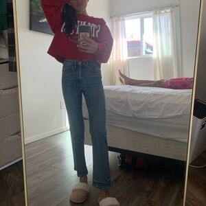 Straight leg Jeans